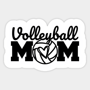 Volleyball Mom love volleyball fan player Sticker